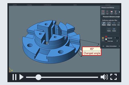 3D-Tool Tutorial - Measure and Markup - Properties